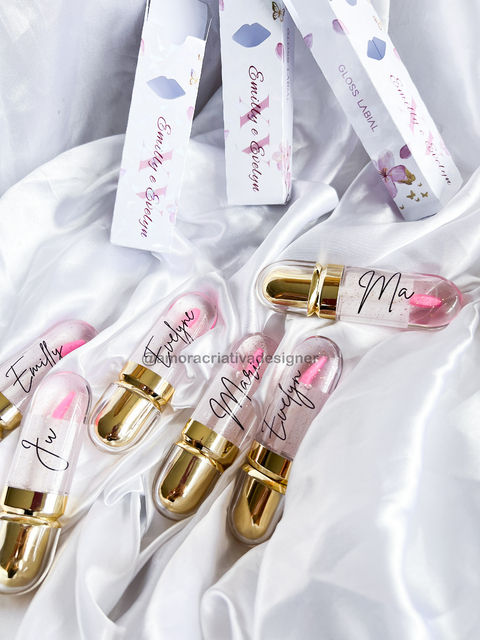 Gloss luxury na caixinha (10 unid) - DOURADO GLOW - (gloss personalizado inspiração kiko) - comprar online