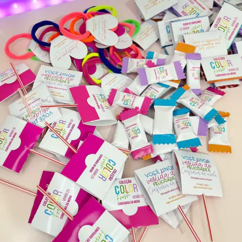 KIT LUXO - 100 brindes (25 MIMOS DE CADA)