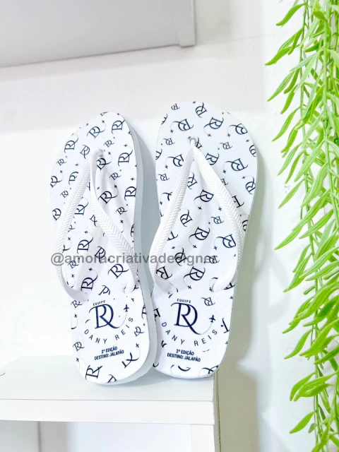 10 Chinelos Personalizados