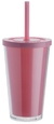 COPO PERSONALIZADO DUPLO COM CANUDO 550ML (10 unid.)