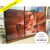 Quadro (3,00m X 1,50m) vidro Moldura Preta Caixa - comprar online