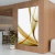 Quadro abstrato Movimento marrom e Branco - comprar online