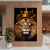 Quadro Leão Com Coroa - comprar online