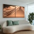 Quadro Abstrato Movimento Marrom