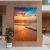 Quadro Maré No Pôr Do Sol