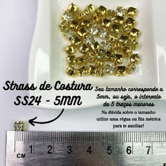 50 unds Strass de Costura para Bodar Roupas, Tiaras, Laços, Sandálias