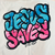 OVERSIZED JESUS SAVES na internet