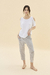 PIJAMA REMERA SIN HOMBROS IRIS - comprar online
