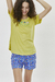 Pijama con short Alegra