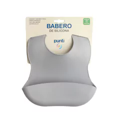 Imagen de Babero de silicona varios colores punti