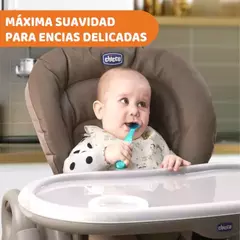 Imagen de Chicco cucharas x 2 de silicona largas Verdes