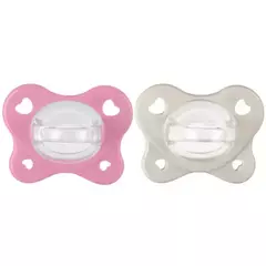 CHICCO CHUPETE PHYSIO DUAL SOFT SILICONA 6-16M X2 Nena en internet