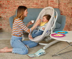 Moises, Silla De Comer Y Mecedora Baby Hug 4 En 1 Chicco