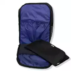 MOCHILA MATERNAL POLY NEGRO BRILLO - tienda online