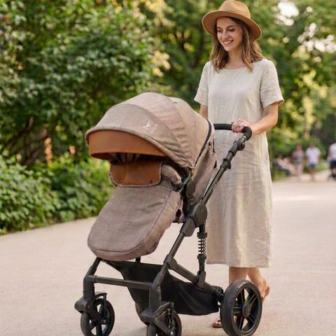 Coche 3 en 1 con huevito CT14 Tinokids vison
