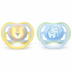 Chupete Ultra Air Animals X 2 0-6 M Nene x 2