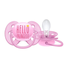 Chupete X 1 Avent Ultra SOFT HELLO 6-18 M - comprar online