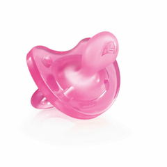 CHICCO CHUPETE PHYSIO SOFT SILICONA 0-6M X1 ROSA
