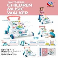 Caminador Rosa con luz y sonido - comprar online
