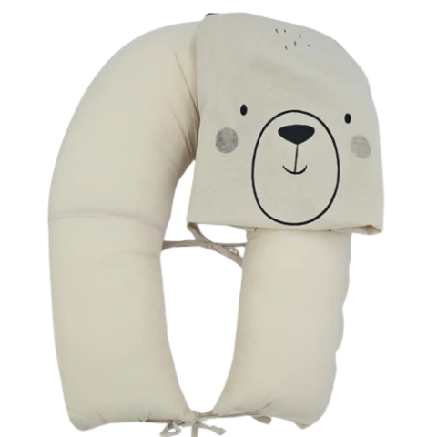 Almohadon de Lactancia Teddy con Funda Natural - comprar online