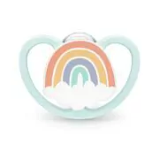 NUK CHUPETES FOR NATURE SET X2 SAPO/ARCOIRIS - tienda online
