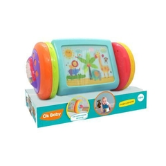 Roll Roll Juguete Estimulacion Bebe C/ Sonido 0230 Ok Baby