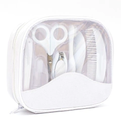 Set Cuidado Higiene Love Peine Cepillo Alicate Tijera