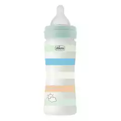 Mamadera Chicco Wellbeing 250ml 2+ Verde