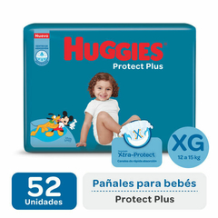 Pañales Protec Plus talle XG (52 unidades)