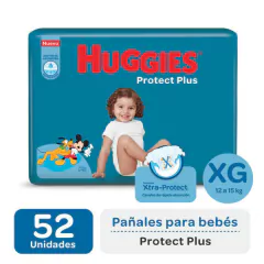 Pañales Protec Plus talle XG (52 unidades)