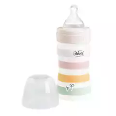 Mamadera Chicco Wellbeing 150ml 0m+ Rosa