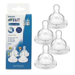 Set de tetinas para mamaderas anti-colic x 4 Philips Avent