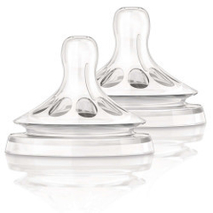 Imagen de Tetina 3m+Flujo Variable Natural Avent x 2