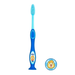 Chicco Cepillo De Dientes con Sopapa 3-6 Años x1 AZUL