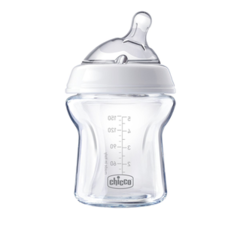 Mamadera Chicco Natural Feeling 0m+ 150ml Vidrio