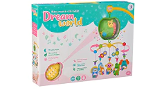 Movil Musical Proyector con Control Remoto DREAM WORLD - El Arca del Bebè