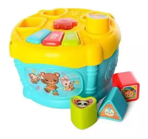 Juguete Bebe Musical Encastre Didactico Chimstar cubo