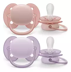 AVENT CHUPETE ULTRA SOFT LILA X2 (0-6M) - comprar online