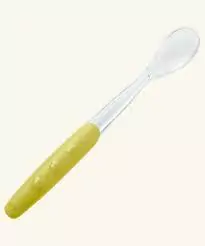Nuk Set X 2 Cucharas de Silicona 4 meses VERDE - comprar online