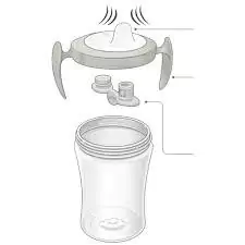 Vaso Nuk Evolution Trainer Cup Con Pico Blando AMARILLO - comprar online