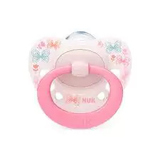 SET X 2 NUK Signature Silicone 0-6 rosa - comprar online
