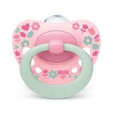 Nuk Silicone signature 6-18 m x2 ROSA - comprar online