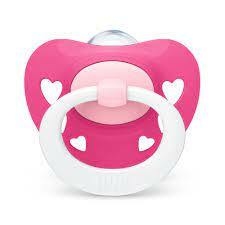 NUK Signature Silicone 18-36 m x 1 ROSA