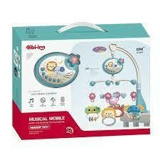 Móvil Musical – Juguetes suaves y relajantes para la hora de dormir Verde