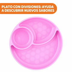 Plato Easy Menu De Silicona 12m+ Chicco en internet