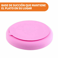 Plato Easy Menu De Silicona 12m+ Chicco - El Arca del Bebè