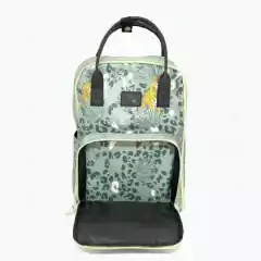 Mochila Maternal Poly Tigre Verde en internet