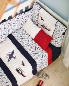 Imagen de Acolchado con Chichonera para Cuna Funcional 80 x 140 Linea Coleccion Premiun (CONSULTAR DISEÑOS ANTES DE COMPRAR A NUESTRO WHATSAPP)