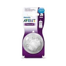 Tetina Avent Natural 3m+ x 2 - comprar online