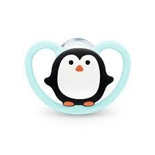 Set x2 Chupetes Nuk Space GATO/PINGUINO 6-18M - comprar online